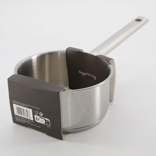 Silberfarbener Granada Milchtopf 14cm