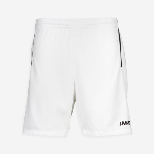 Weiße Sport-Shorts mit Logo