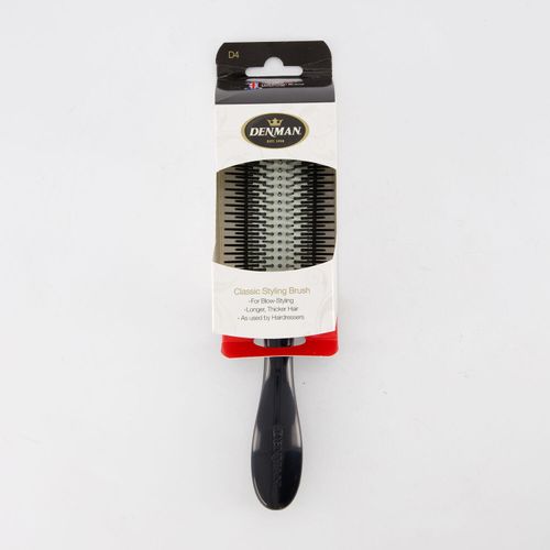 Schwarze Styling-Haarbürste 21,5x6cm