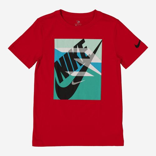 Rotes T-Shirt mit Logo