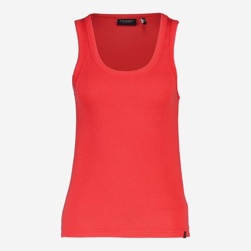 Rotes ärmelloses Clara Oberteil
