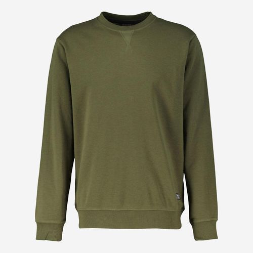 Grünes Sweatshirt mit Logo