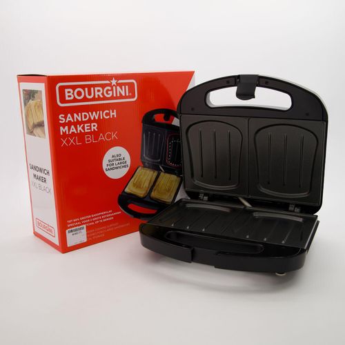 Schwarzer Sandwichmaker 10x27cm