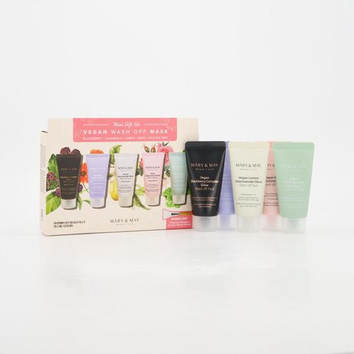 5er-Pack Wash Off Gesichtsmasken