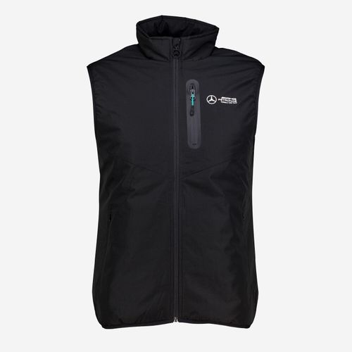 Schwarze Mapf1 Fw Sportweste mit Thermoisolierung