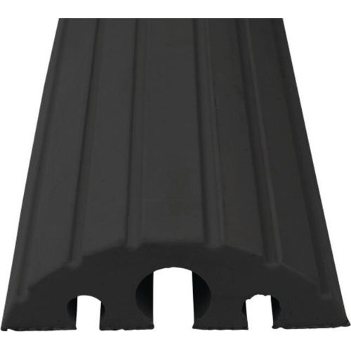 Schlauch- u.Kabelbrücke L1200xB210xH65mm Vollgummi schwarz