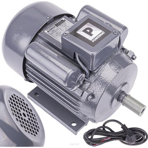 Elektromotor 1,5 kW 230V Drehstrommotor 1400 U/min Kompressormotor 1 phas Motor