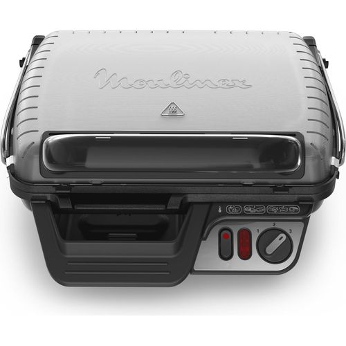 Moulinex GI3060 Elektrogrill UltraKompakt Komfort Schwarz 2000W
