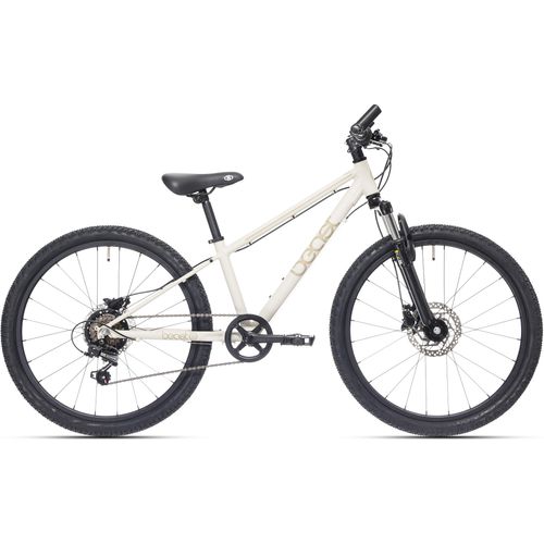 Kinderfahrrad Bikefun Beast 24 Zoll mit Shimano 6 Gängen und Scheibenbremsen - Kieselgrau