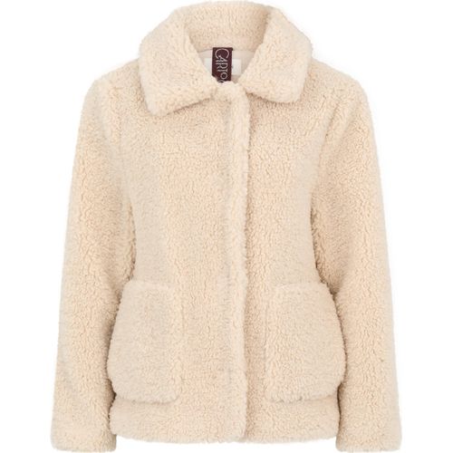 Jacke PlUEsch 1093 Brazilian Sand Größe 40