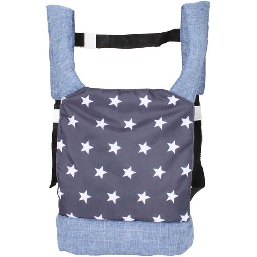 Puppen Bauchtrage CHIC2000, sternchen navy, Puppenausstattungen, KinderB:31cm H:3cm T:31cm, Polyester, B:31cm H:3cm T:31cm