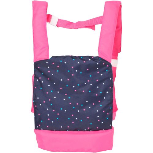 Puppen Bauchtrage CHIC2000, konfetti pink, Puppenausstattungen, KinderB:31cm H:3cm T:31cm, Polyester, B:31cm H:3cm T:31cm