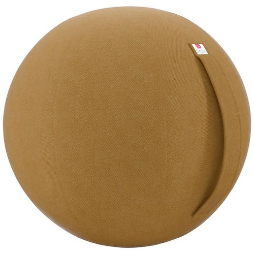Stylife Sitzball , Currygelb , Textil , Füllung: Luftkern , Oeko-Tex® Standard 100 , Wohnzimmer, Hocker, Sitzsäcke