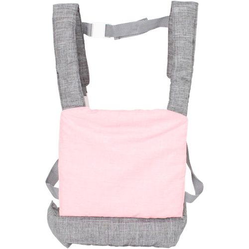 Puppen Bauchtrage CHIC2000, rosa (melange grau, rosa), Puppenausstattungen, KinderB:31cm H:3cm T:31cm, Polyester, B:31cm H:3cm T:31cm