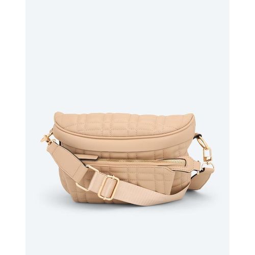 Umhänge- und Gürteltasche, gesteppt