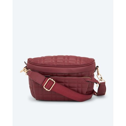 Umhänge- und Gürteltasche, gesteppt