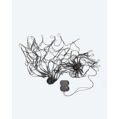 Halloween Outdoor LED-Lichterkette Spinnennetz