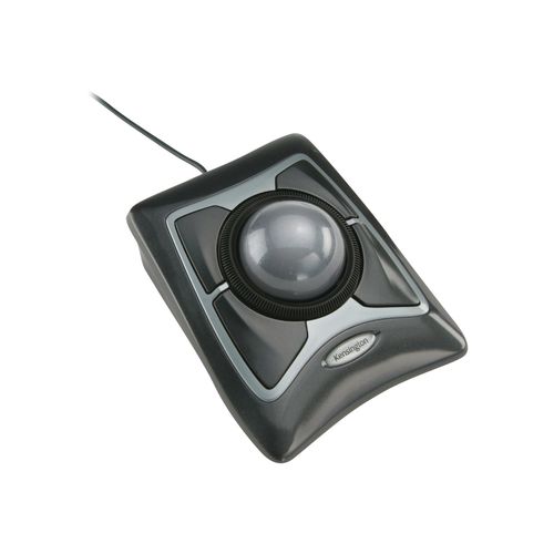 Kensington Kabelgebundener Trackball Expert Mouse Schwarz und Grau