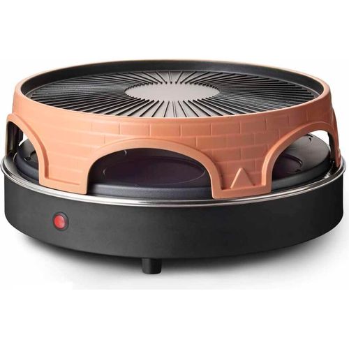 Emerio Pizzarette & Raclette für 6 Personen 1500 W PO-113255.4