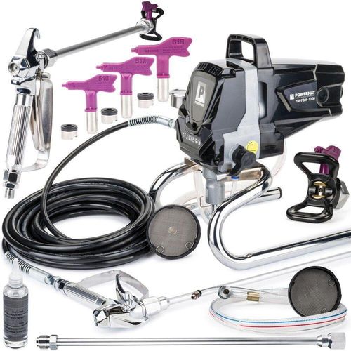 Farbsprühgerät Hochdruck Farbsprühsystem Airless Farbspritzgerät Spritzpistole 1200 W