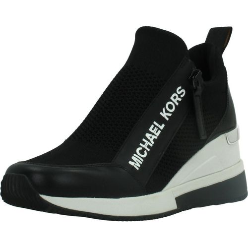 MICHAEL KORS WILLIS WEDGE TRAINER Schwarz