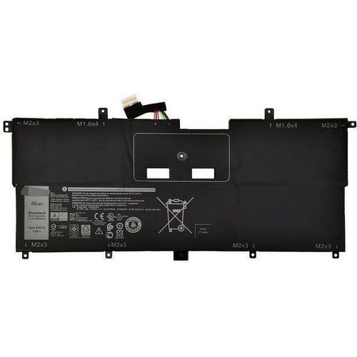 Dell Simplo - Laptop-Akku - Lithium-Ionen - 5940 mAh - 46 Wh - für Latitude 7389 2-in-1, XPS 13 9365 2-in-1 (HMPFH)