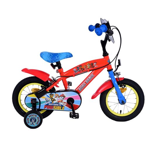 VOLARE Kinderfahrrad Paw Patrol 12 Zoll, ohne Rücktrittbremse