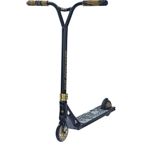 NKD Stunt Scooter Gas Schwarz-Gold