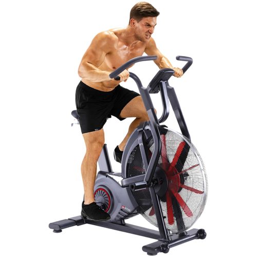 AsVIVA F1 Air Bike Pro – Heimtrainer Ergometer mit Luftwiderstand