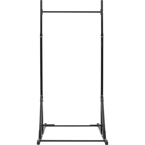 vidaXL Klimmzugstation Schwarz 101 x 102 x 235 cm
