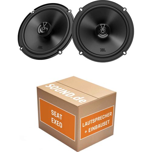 Lautsprecher Boxen Einbaupaket Front JBL Club 3 64FSL passend für Seat Exeo Typ 3R | 2x Tief-Mitteltöner mit integriertem Hochtöner 165W MAX