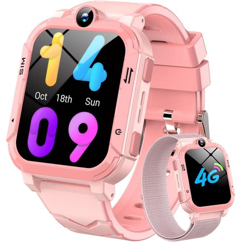 Blackview Kinder Smartwatch 4G mit GPS, Videoanruf, SOS, SIM-Karte, 1.83