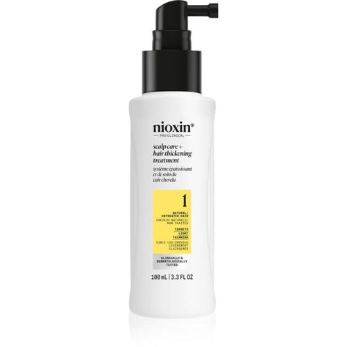 Nioxin System 1 Scalp + Hair Thickening Treatment Serum voor Vehoging van Haardichtheid en Bescherming tegen Breken 100 ml