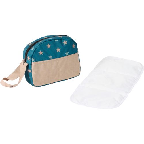 Puppen Wickeltasche CHIC2000, sternchen beige, Puppenausstattungen, KinderB:29cm H:22cm T:9cm, Polyester, B:29cm H:22cm T:9cm