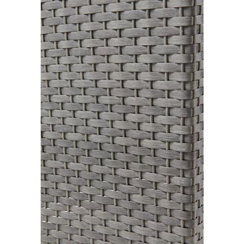 Ambia Garden Loungegarnitur , Grau , Metall, Kunststoff, Textil , Füllung: Schaumstoff , eckig , Loungemöbel, Loungemöbel-Sets