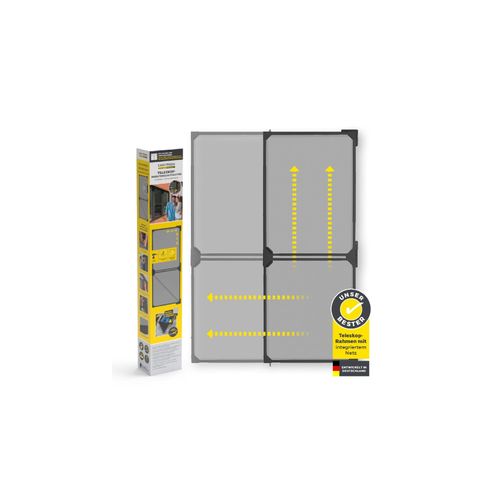 EASYmaxx Moskitonetz Magic Fit 115x270cm anthrazit