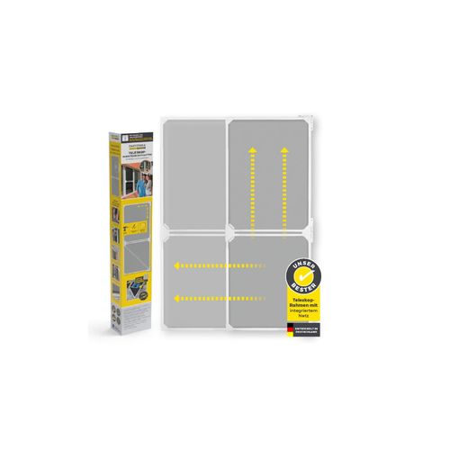 EASYmaxx Moskitonetz Magic Fit 115x270cm weiß