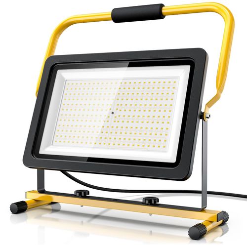 Brandson LED Baustrahler, 150 W, Arbeitsleuchte, warmweiß, robust