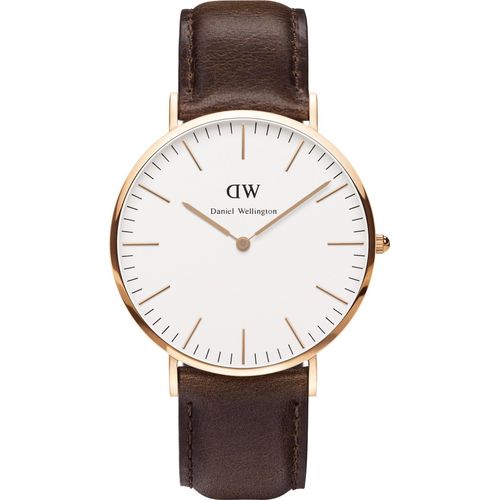 Daniel Wellington Uhr - Herrenuhr Bristol Rose Gold - 0109DW