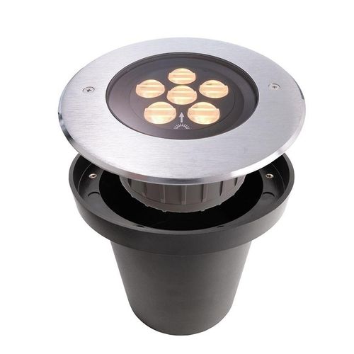 Deko-Light 730296 Bodeneinbauleuchte HP IV WW , Silber