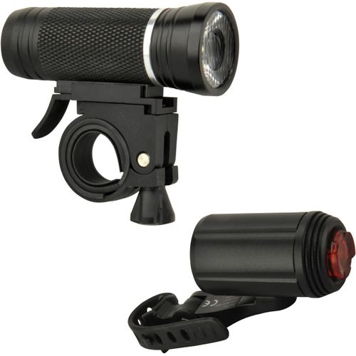 Fahrradbeleuchtung FISCHER FAHRRAD, schwarz, Fahrradlampen