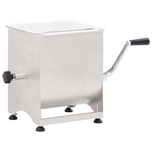 Prolenta Premium - Fleischmischer mit Getriebe Silbern Edelstahl