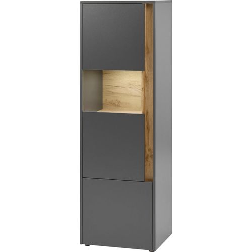 INOSIGN Vitrine »City/Giron, moderner Hochschrank, Glasvitrine«, zeitlos, modern, ausreichend Stauraum, vielseitig einsetzbar