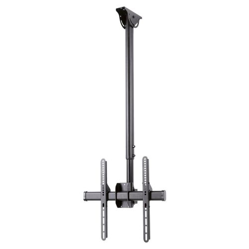 HAMA TV-Deckenhalterung "TV Deckenhalterung Halter 81-165 cm 32 -65 Zoll Neig- u. schwenkbar", schwarz, B:31,3cm H:14,7cm T:94cm, Gerätehalterungen