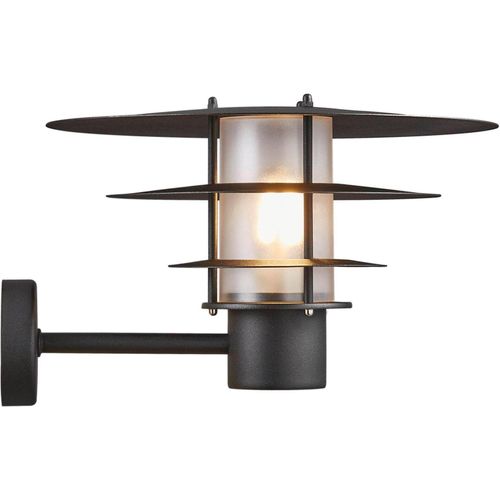 Bastia 35 Wandlampe E27 Schwarz