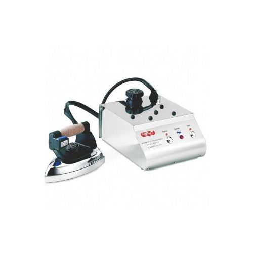 Lelit PS21 Schwarz 800W Bügeleisen mit Edelstahlsohle und 5,5 bar Druck