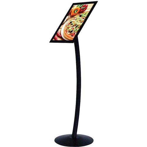 update displays Infoständer schwarz DIN A4