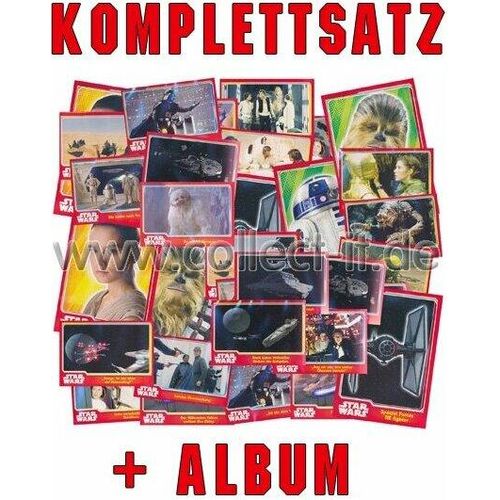 TOPPS - Spar 13 - Star Wars - Journey to Star Wars - Komplettsatz ALLE Karten + Sammelalbum - Deutsch