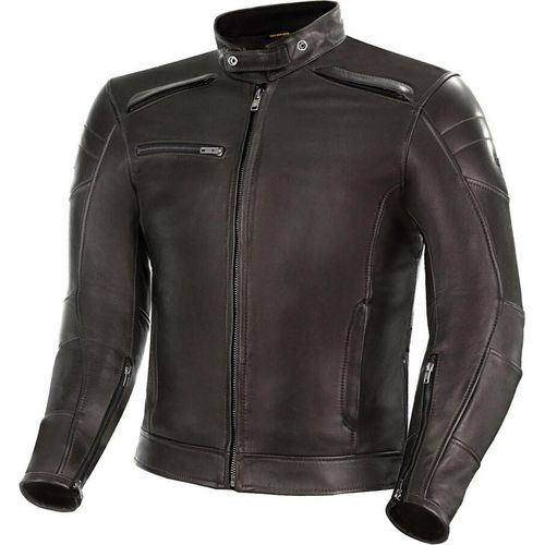 SHIMA Blake Motorrad Lederjacke Farbe: Braun, Grösse: L