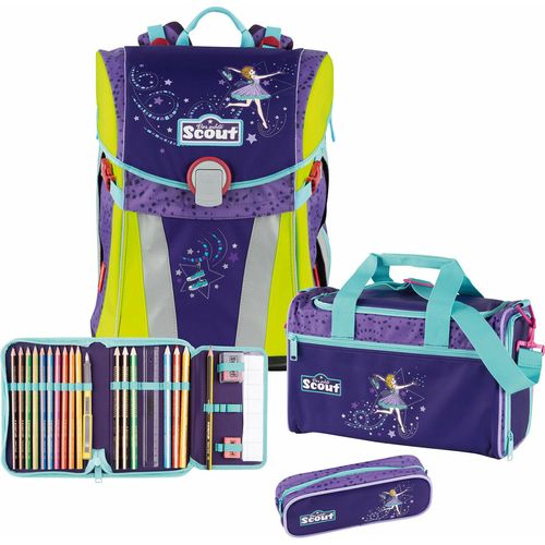 Scout Sunny Schulranzen Set 4tlg. dance